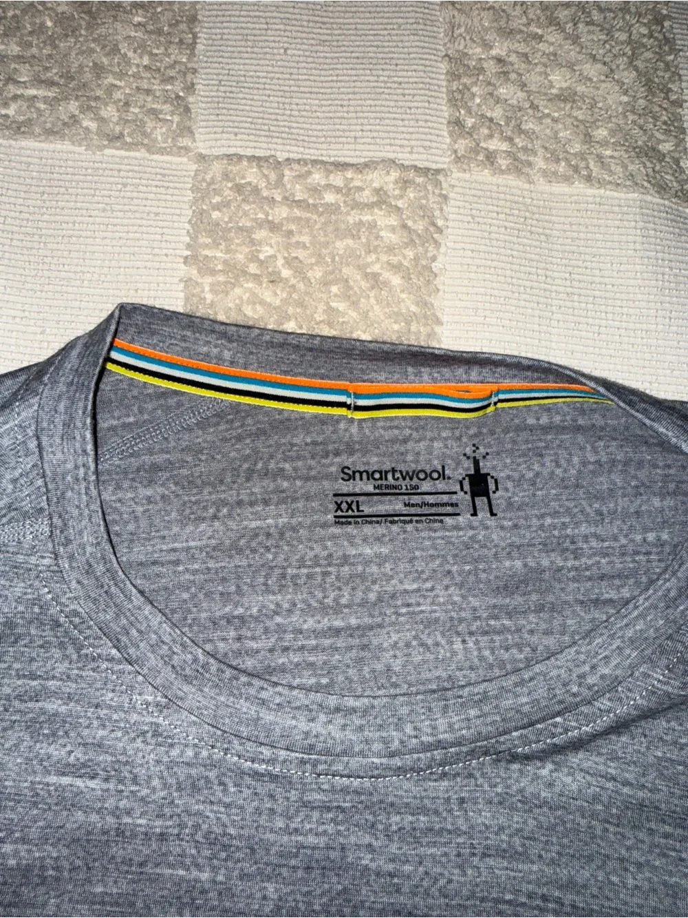 Smartwool Men's Merino 150 Long Sleeve‎ Crewneck Shirt - Gray